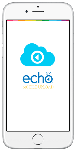 iPhone 6 with Echo app screenshot