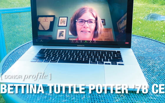 Bettina Tuttle Potter ’78 CE: Supporting the next generation and beyond