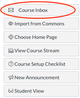 new course inbox button