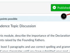 Pro Tip Tuesday: Add a Rubric to Canvas Discussions
