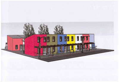 Figure 1: Proposed housing layout for redevelopment (VPUU, 2006)