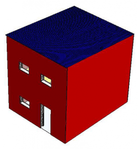 Figure 2: CAD model of single unit