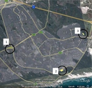 Three Proposed Initiation Sites in Khayelitsha