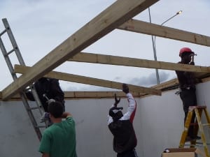 Installing Rafters