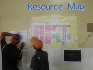 A SDR team member and a co-researcher reflect on how to improve the resource map.
