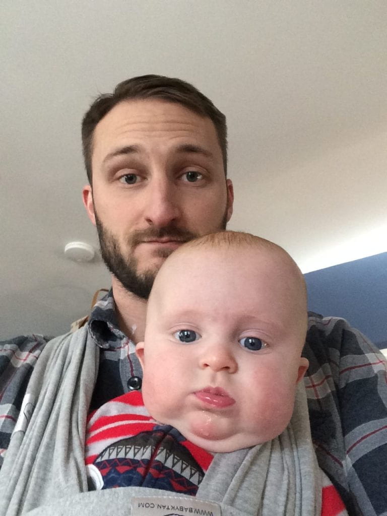 Less time on Twitter = more quality baby-time for Dad, too! 