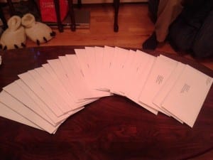 letters sent to PAs