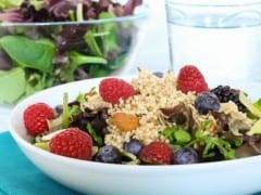 Spring Quinoa Berry Salad