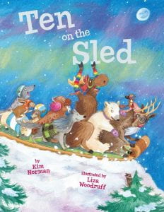 ten on a sled book cover