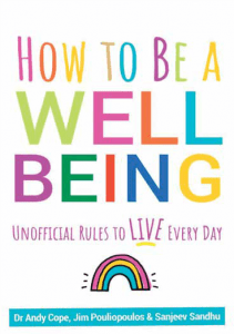 Cover of book titles "How To Be a Well Being"