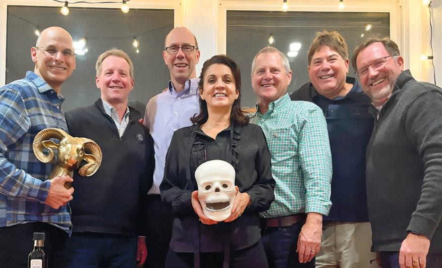 Skull members from the Class of 1986