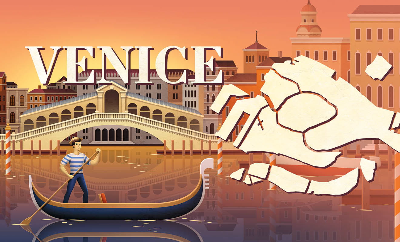 Global Impact illustration of Venice