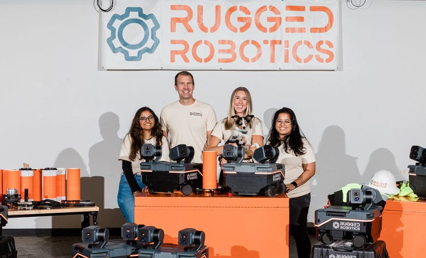 WPI alumni at Rugged Robotics