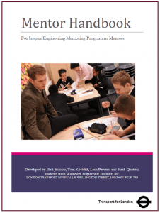 Mentor Handbook Cover Page 