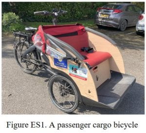 Image of a Passenger Cargo Bike