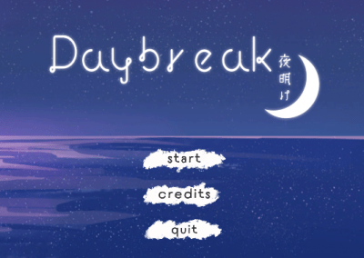 Yoake (“Daybreak”)
